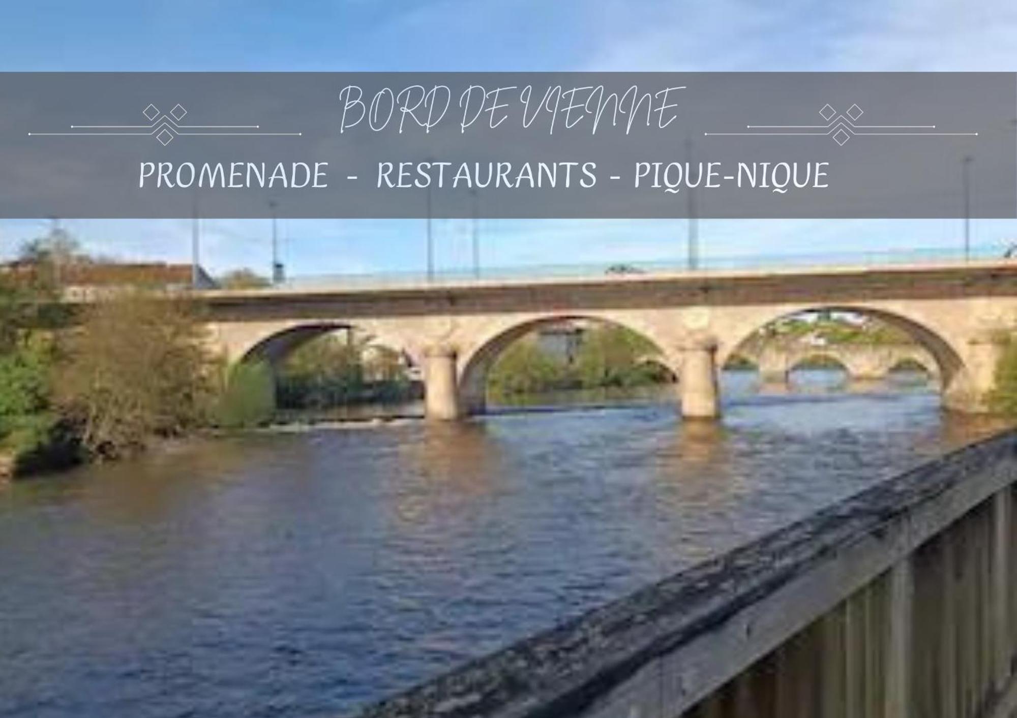 Appartement Chic & Baroque 5 Min Centre Ville Et Bord De Vienne Limoges Esterno foto