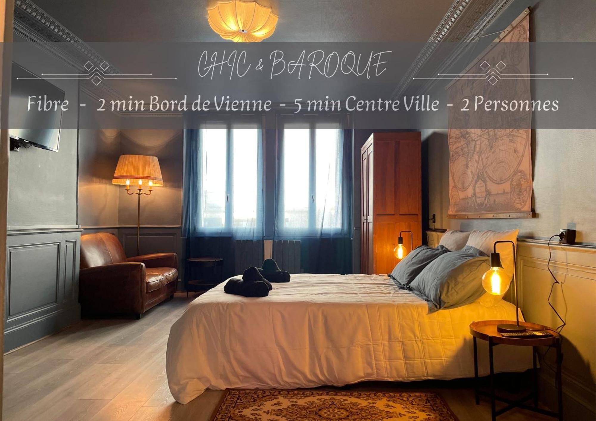 Appartement Chic & Baroque 5 Min Centre Ville Et Bord De Vienne Limoges Esterno foto